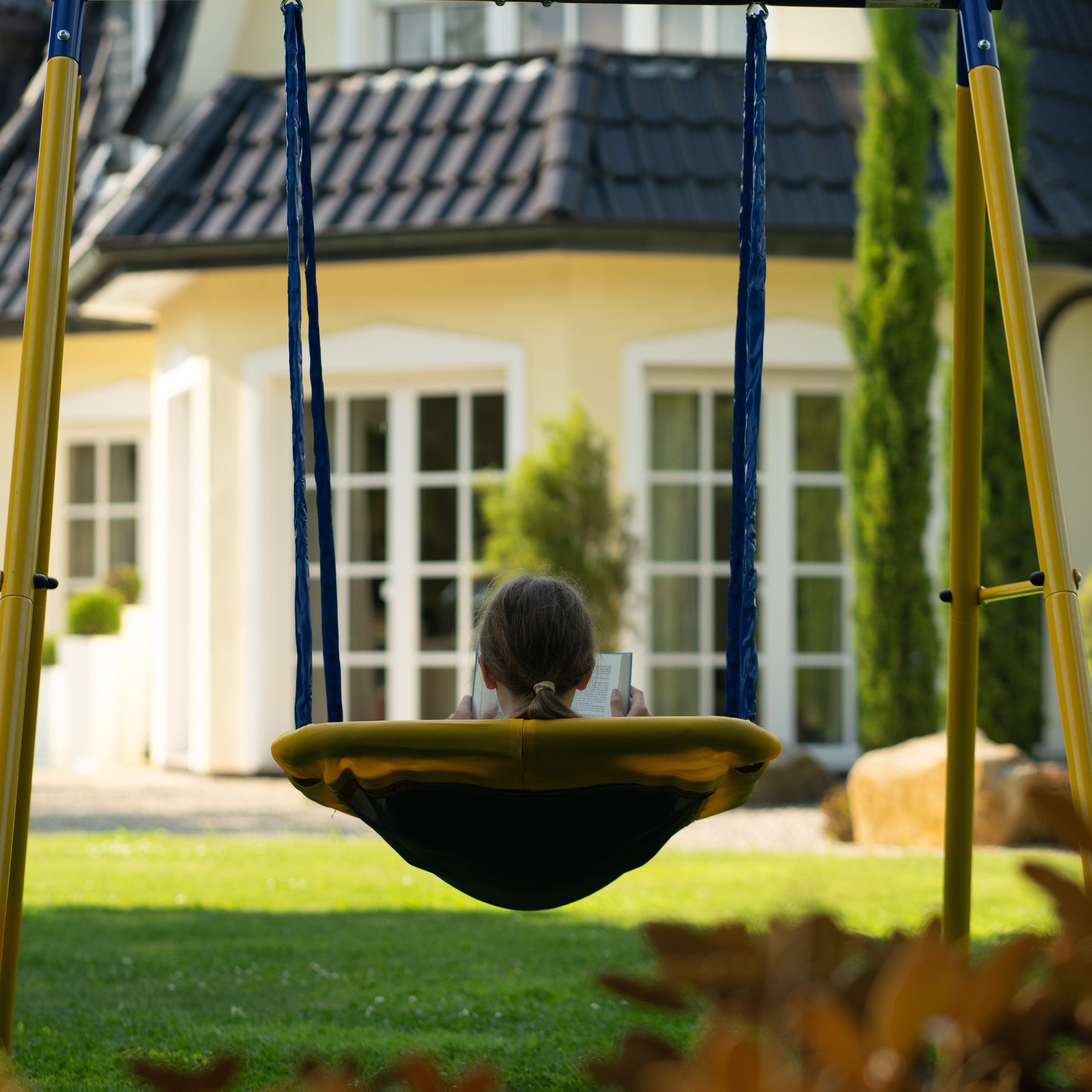 UFO Schaukel für 2 Kinder, Max. Belastungsgewicht 90kg