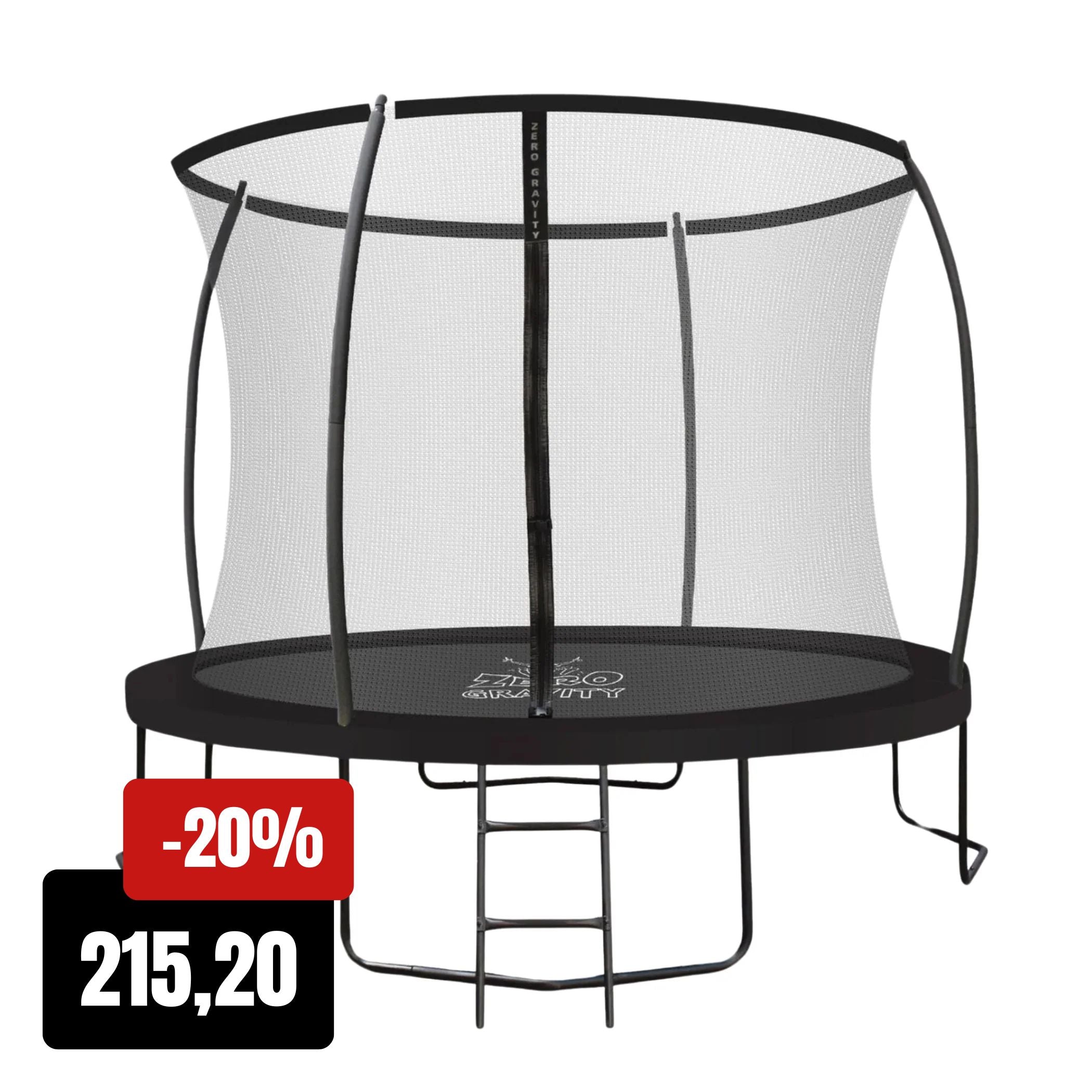 Zero Gravity Trampolin Ø 305 cm inkl. Leiter - Nutzer bis 120kg
