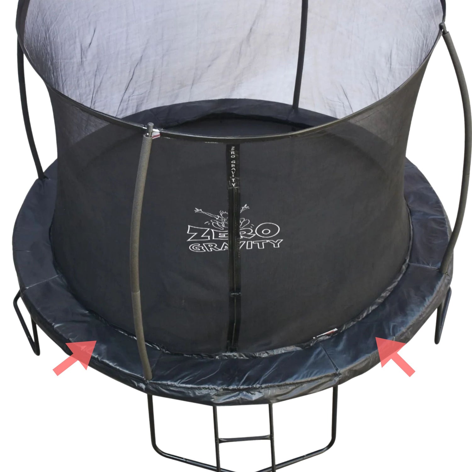 Trampolin Randabdeckung (Teilenr. 2) für 183, 244, 305, 366, 427 cm Black Edition