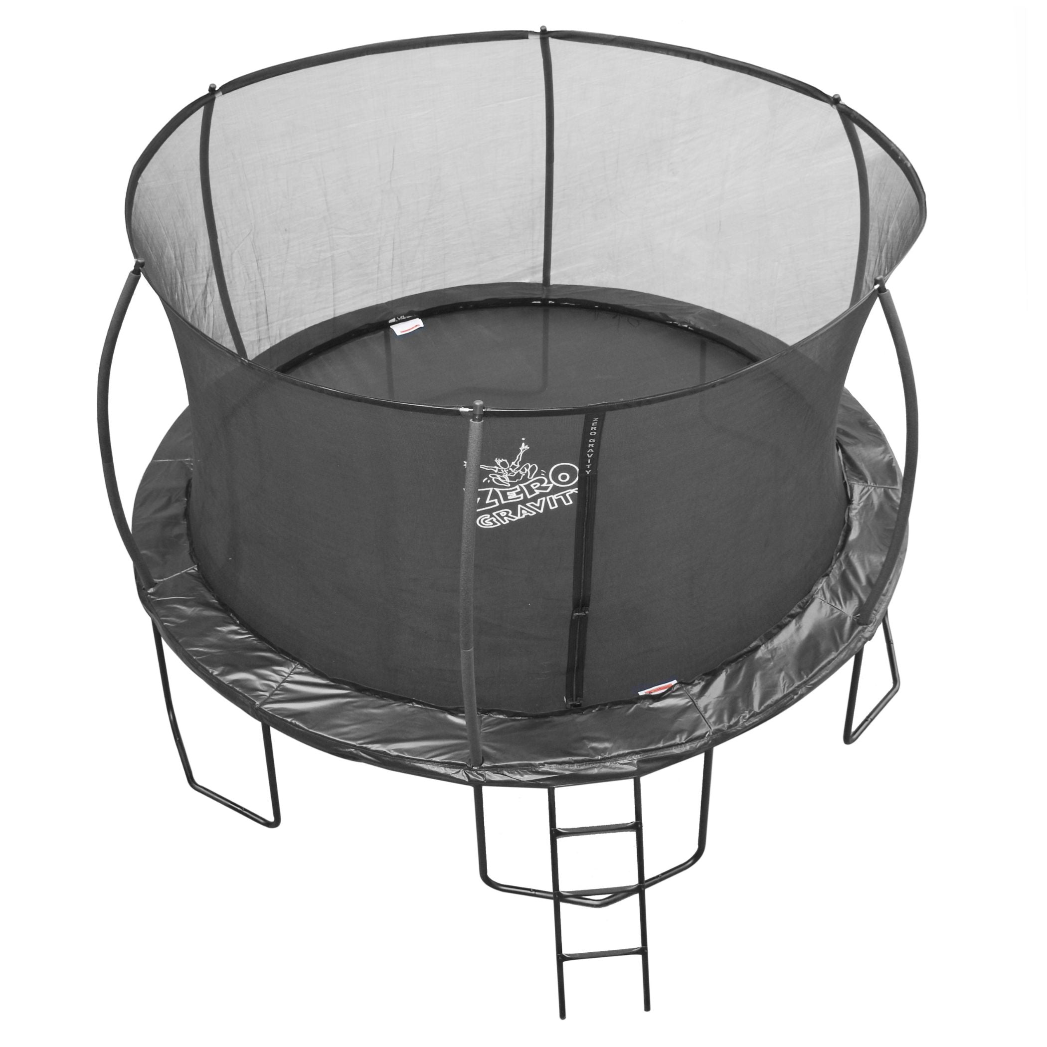 Zero Gravity Trampolin Ø 427 cm inkl. Leiter & Bodenanker-Set - Nutzer bis 150kg