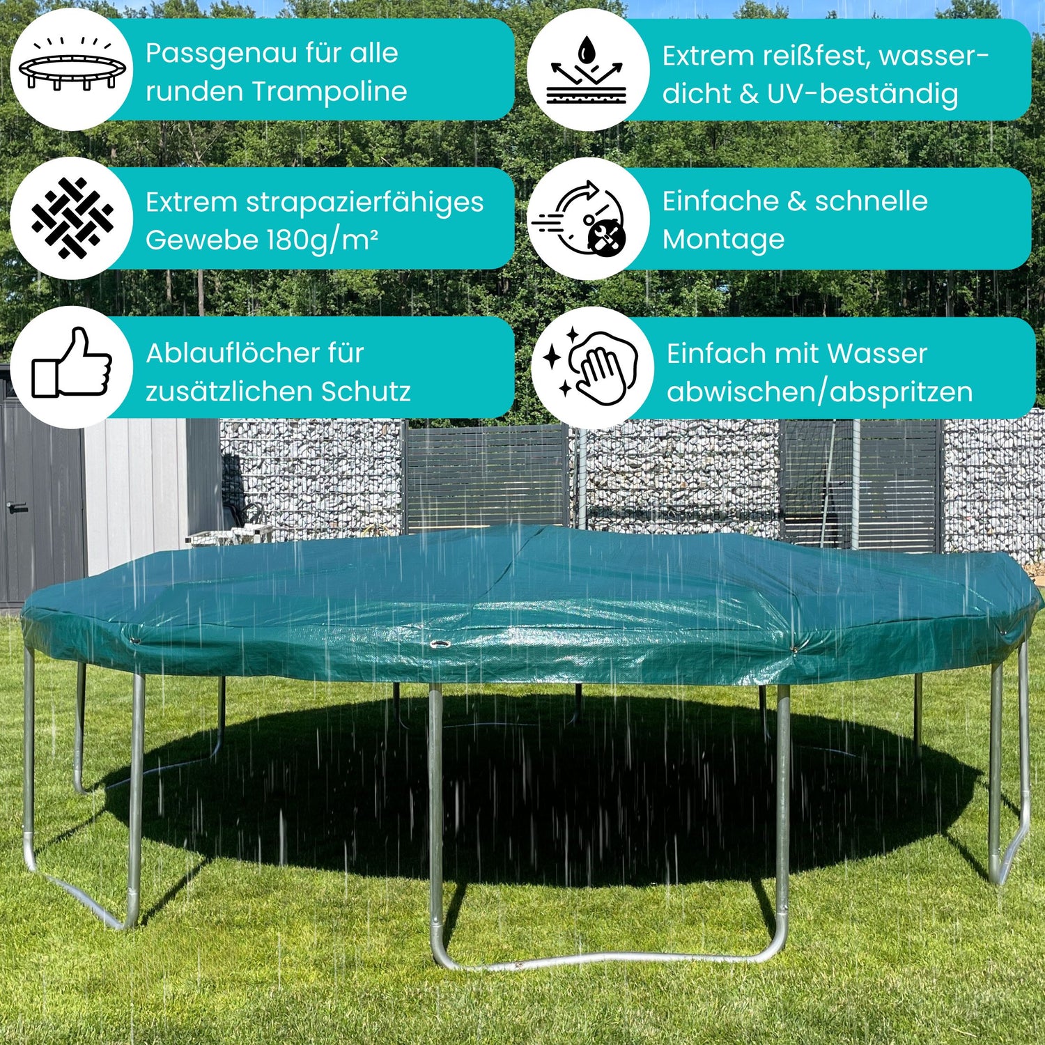 Runde Trampolinabdeckung Ø 183 cm für alle Ultima 4