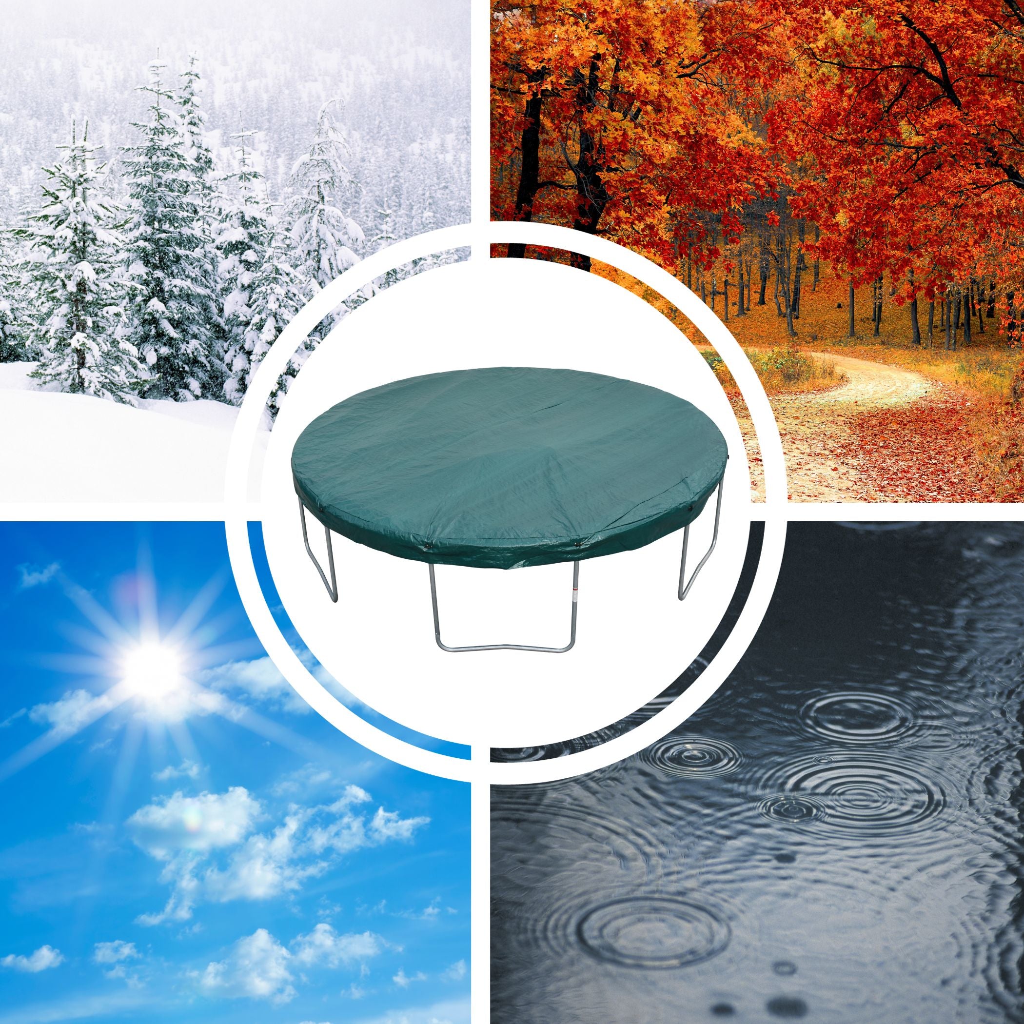Runde Trampolinabdeckung Ø 183 cm für alle Ultima 4