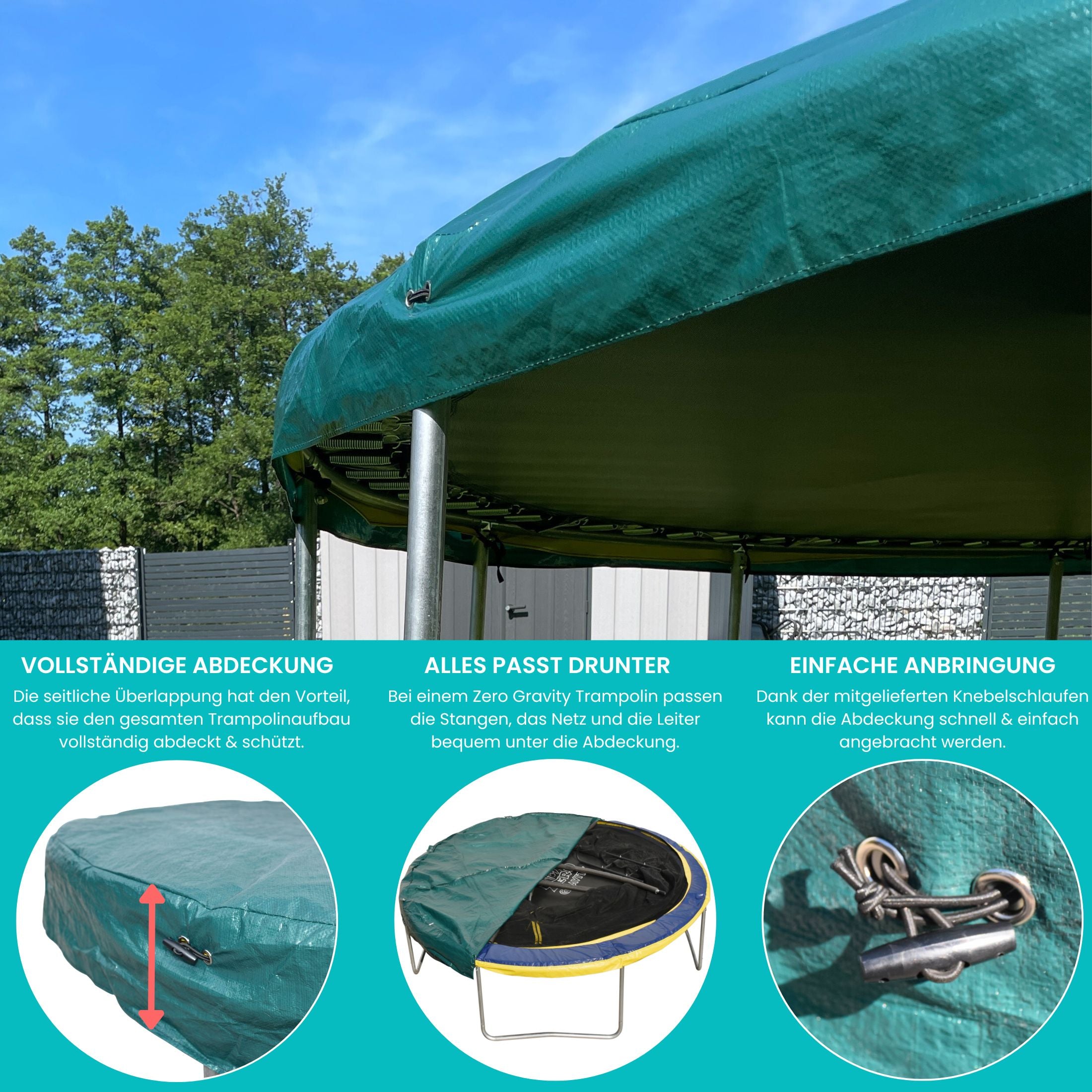 Runde Trampolinabdeckung Ø 183 cm für alle Ultima 4