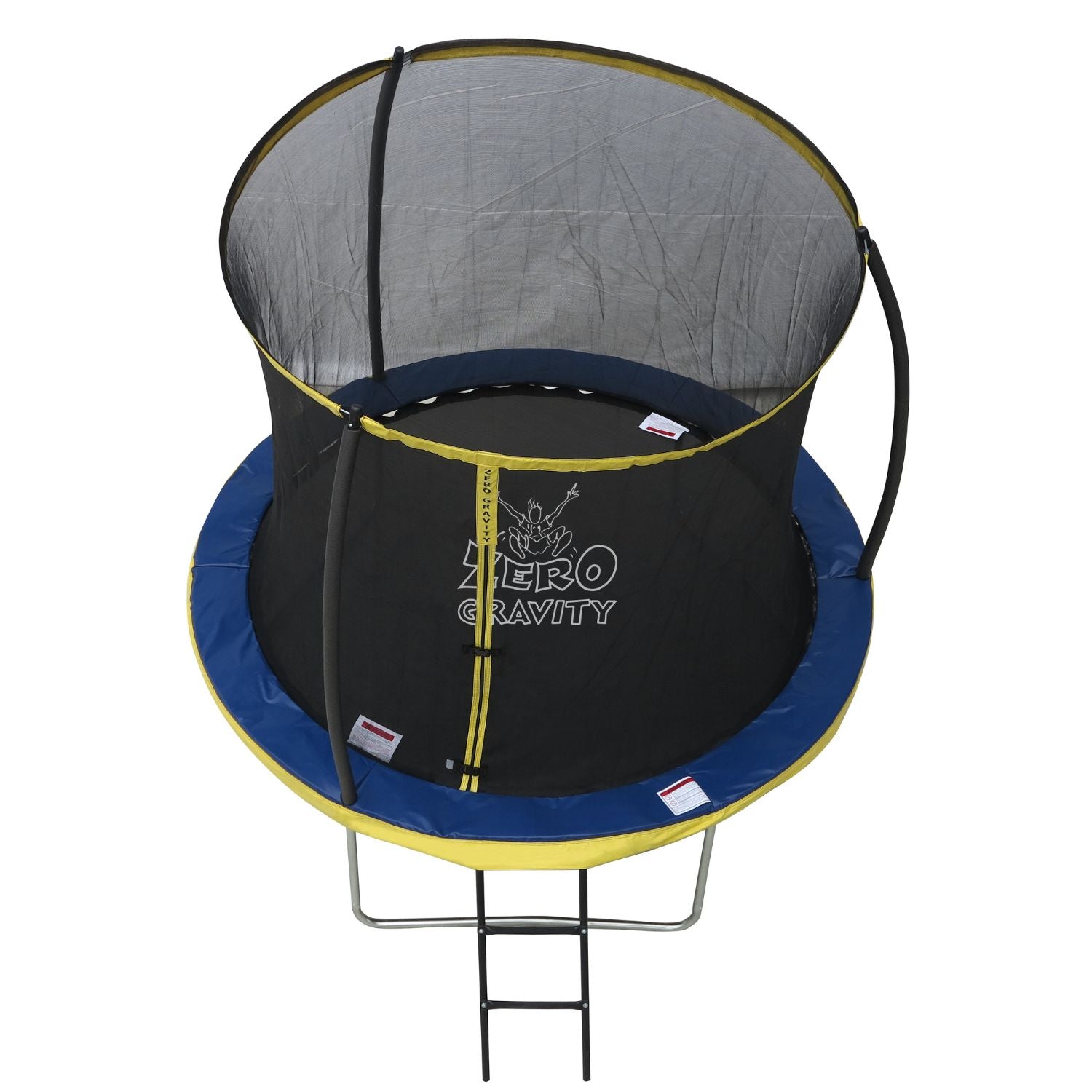 Zero Gravity Trampolin Ø 244 cm inkl. Leiter & Bodenanker-Set - Nutzer bis 75kg