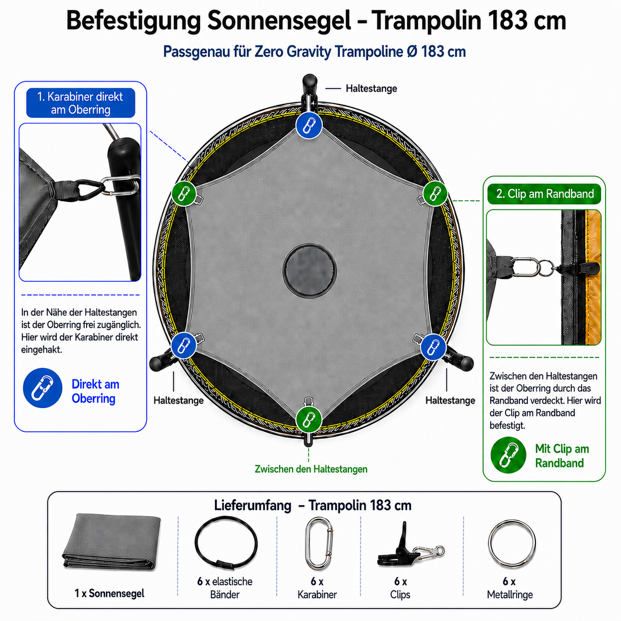 Sonnenschutz 183cm