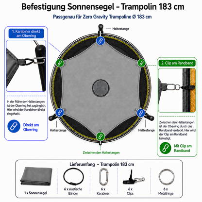 Sonnenschutz 183cm