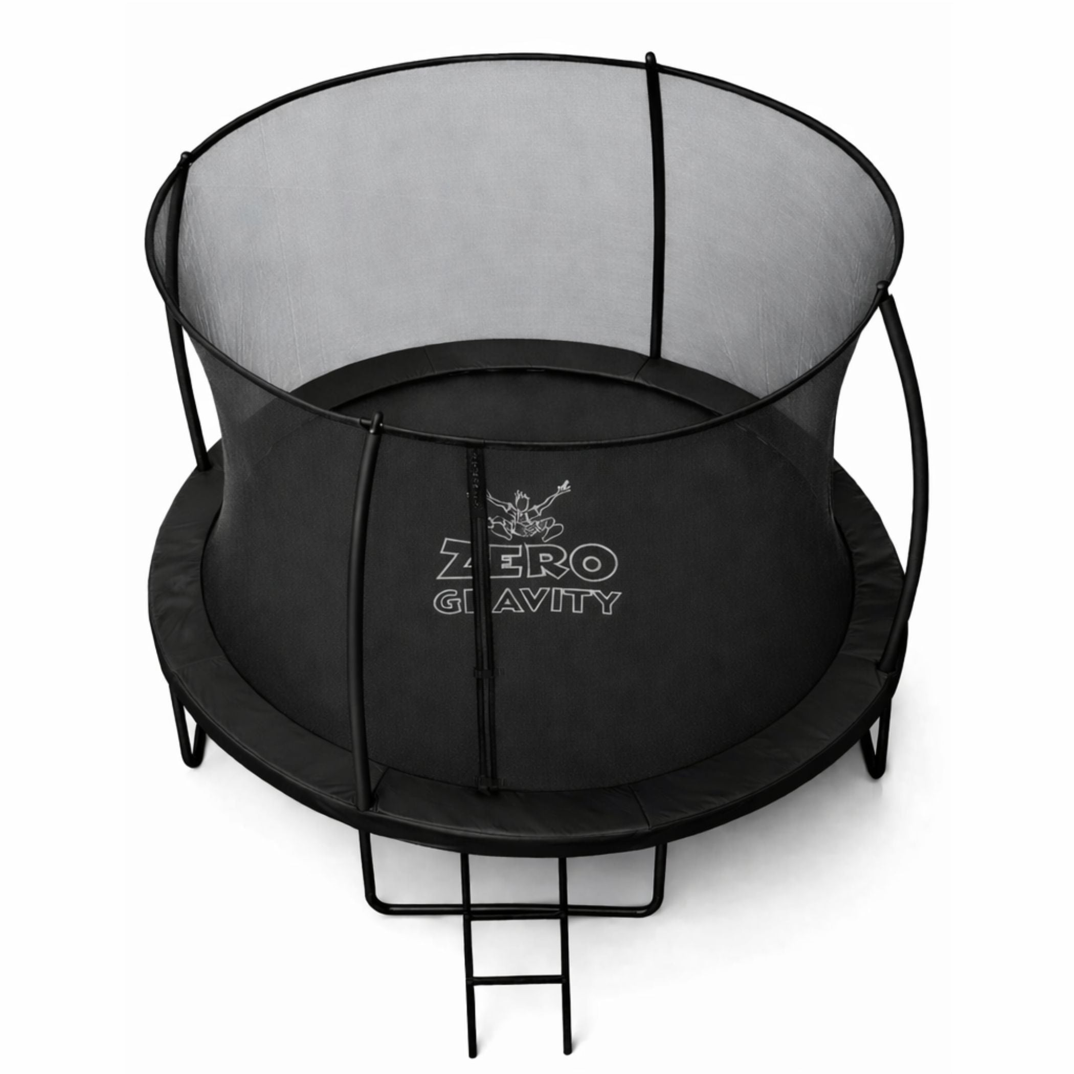 Zero Gravity Trampolin Ø 305 cm inkl. Leiter &amp; Bodenanker - Nutzer bis 120kg