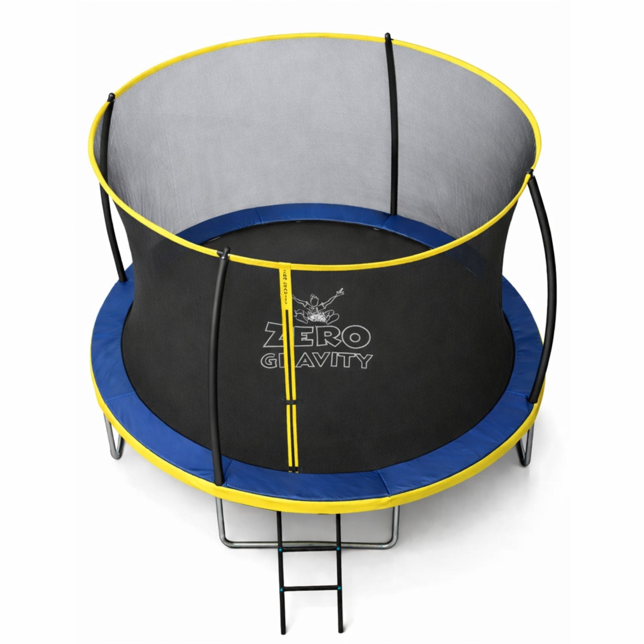 Zero Gravity Trampolin Ø 305 cm inkl. Leiter &amp; Bodenanker - Nutzer bis 120kg