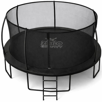 Zero Gravity Trampolin Ø 427 cm inkl. Leiter &amp; Bodenanker - Nutzer bis 150kg
