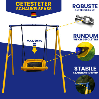 Magic Carpet Schaukel für 2 Kinder, Max. Belastungsgewicht 90kg