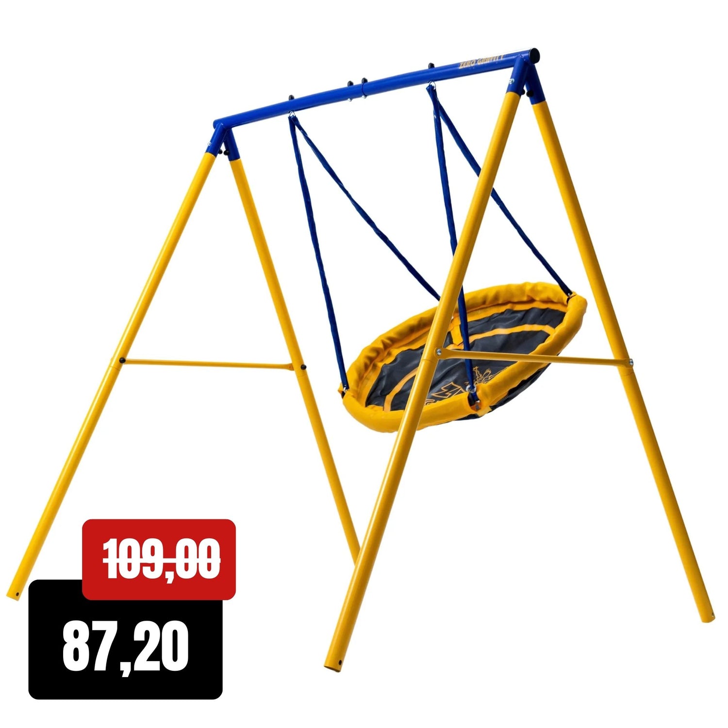 UFO Schaukel für 2 Kinder, Max. Belastungsgewicht 90kg