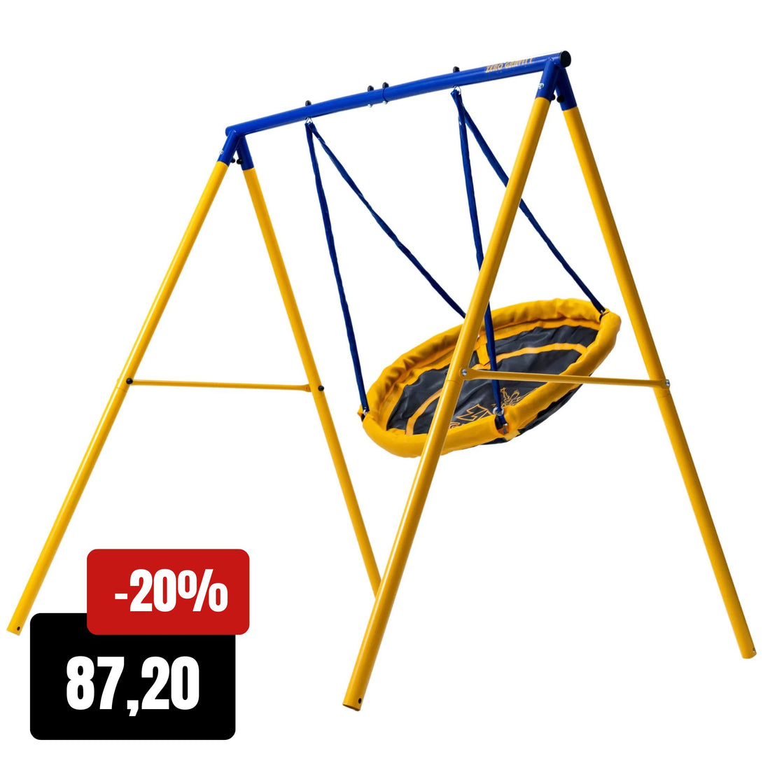 UFO Schaukel für 2 Kinder, Max. Belastungsgewicht 90kg