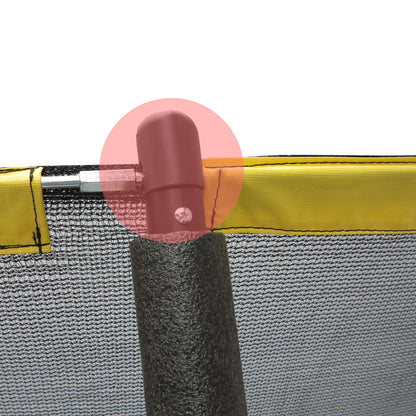 Trampolin Stabkappe mit Deckel (Teilenr. D &amp; E)