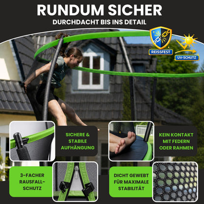 Zero Gravity Trampolin Ø 305 cm - Nutzer bis 100kg