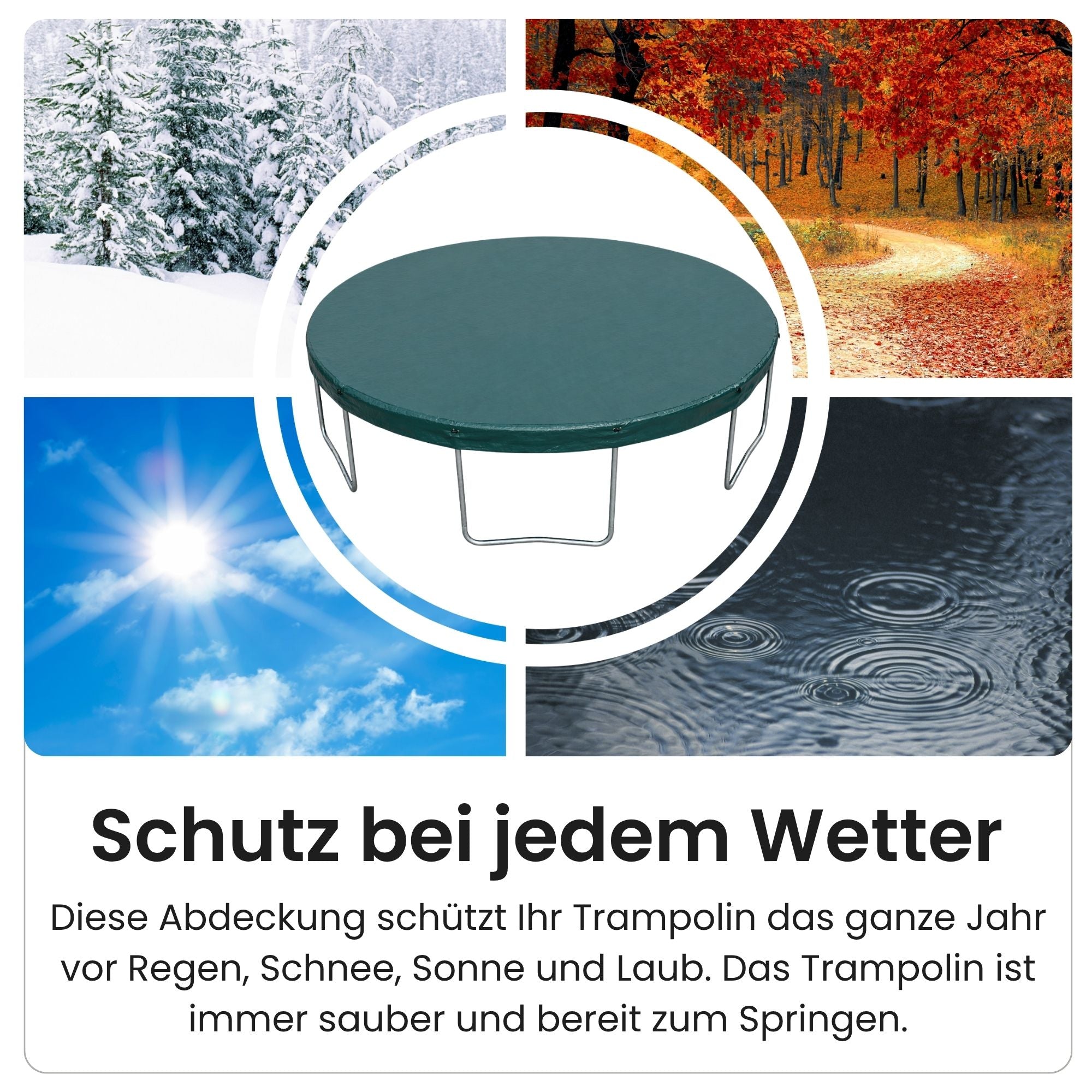 Trampolin Abdeckung Ø427cm, rund