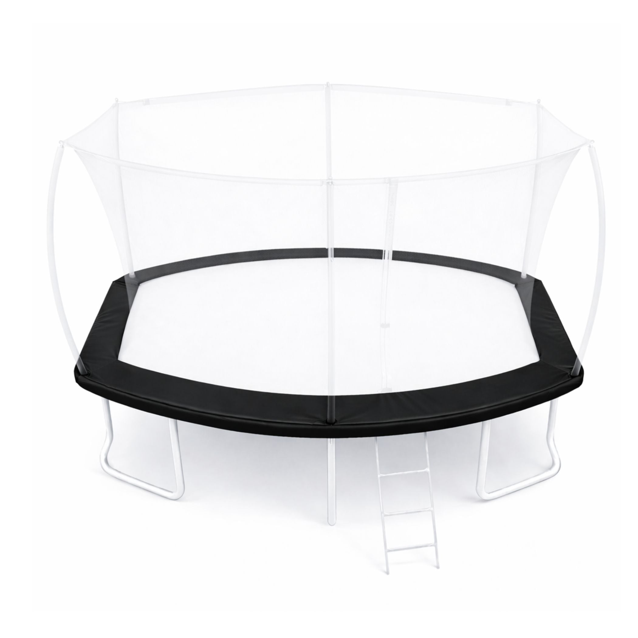 Trampolin Randabdeckung (Teilenr. 2) für 305x213, 366x244, 457x305cm Black Edition