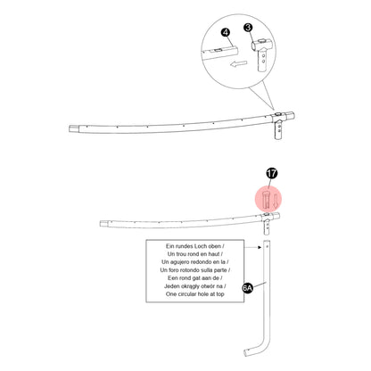 Rahmensicherungsstift (Teilenr. 17)