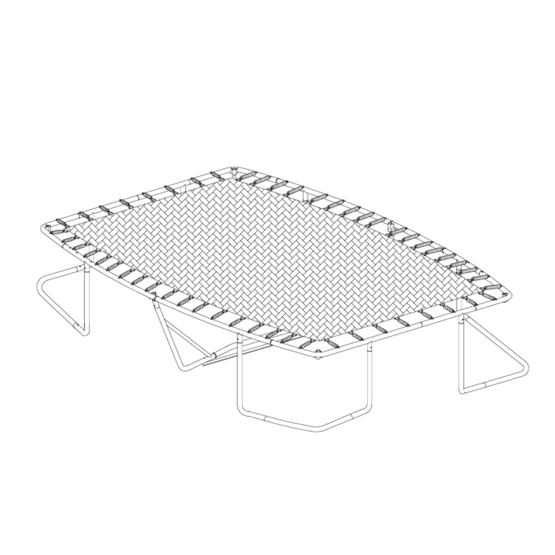 Trampolin Federn 6er Set (Teilenr. 13) für alle ovalen Trampoline