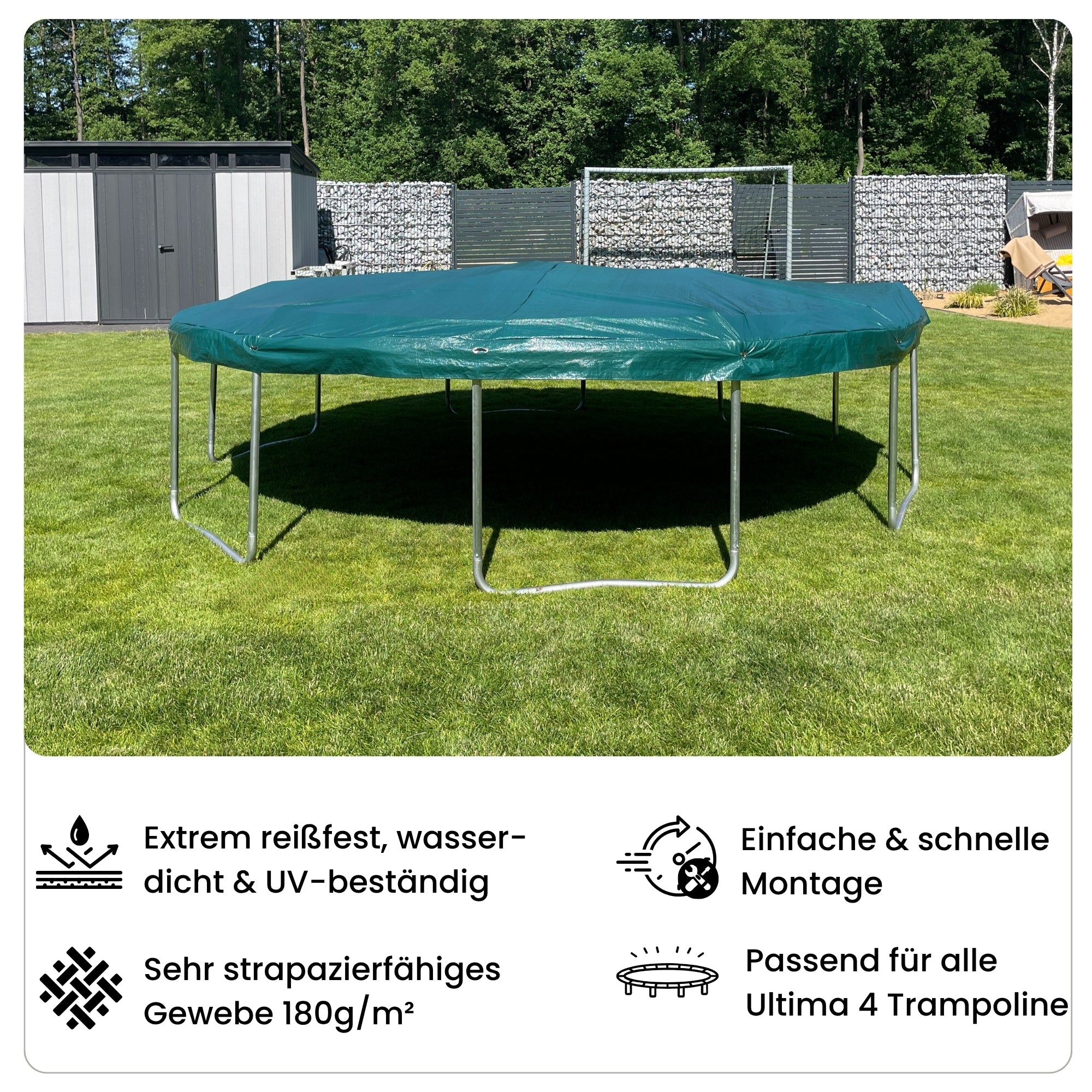Runde Trampolinabdeckung Ø 427 cm für alle Ultima 4