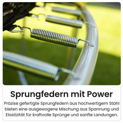 Zero Gravity Trampolin  Ø 244 cm inkl. Leiter &amp; Bodenanker-Set - Nutzer bis 75kg